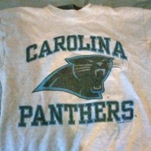 Vintage carolina panthers sweat shirt